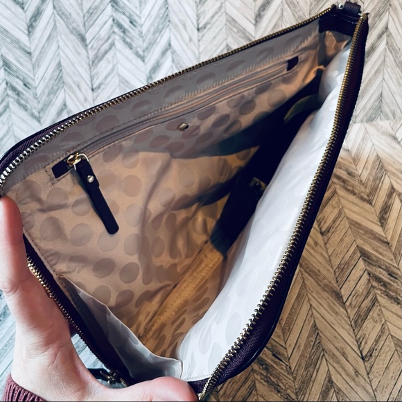 Kate Spade Everpurse Quentin Mahogany Wristlet - Picture 10 of 16